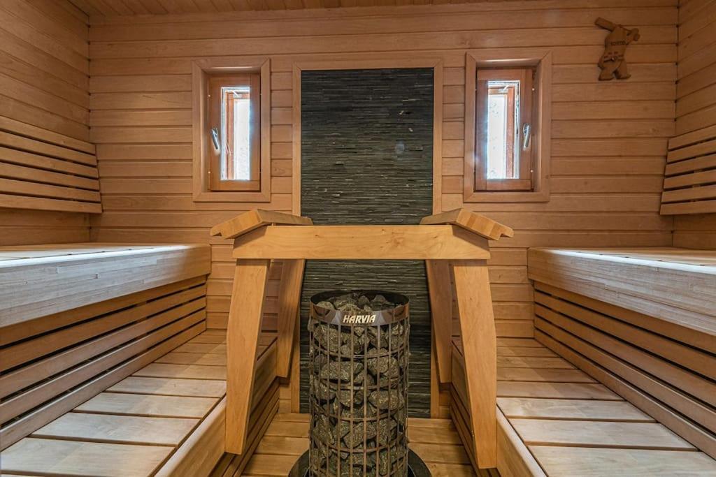 Chalet Cheminee Sauna Pas De Drap Pas De Serviette Menage Compris Sirkka Exterior foto