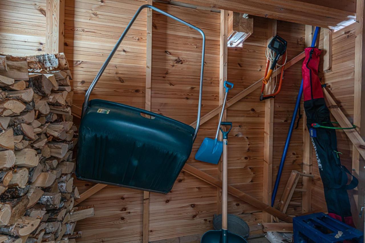Chalet Cheminee Sauna Pas De Drap Pas De Serviette Menage Compris Sirkka Exterior foto